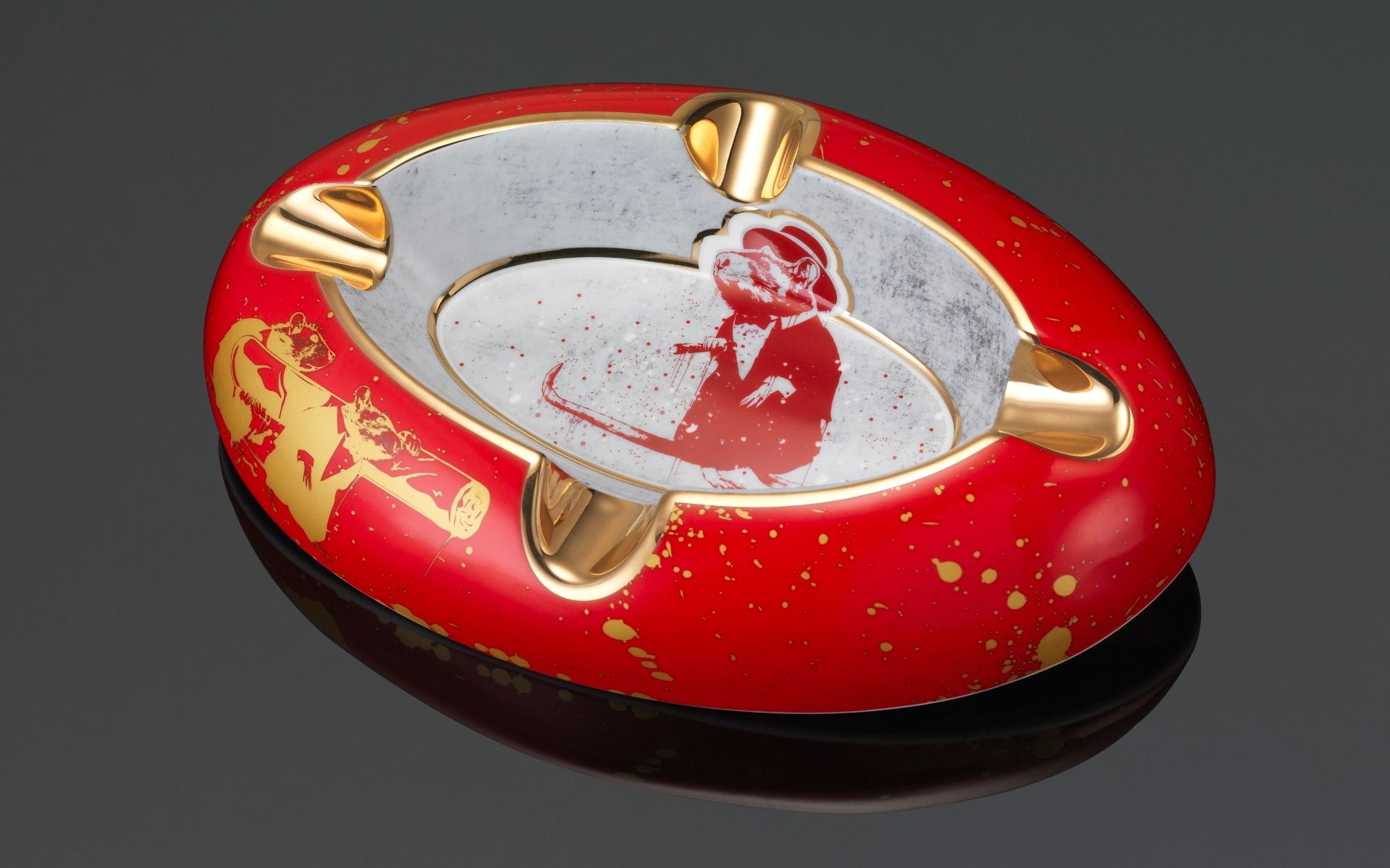 Siglo Year of the Rat ashtray