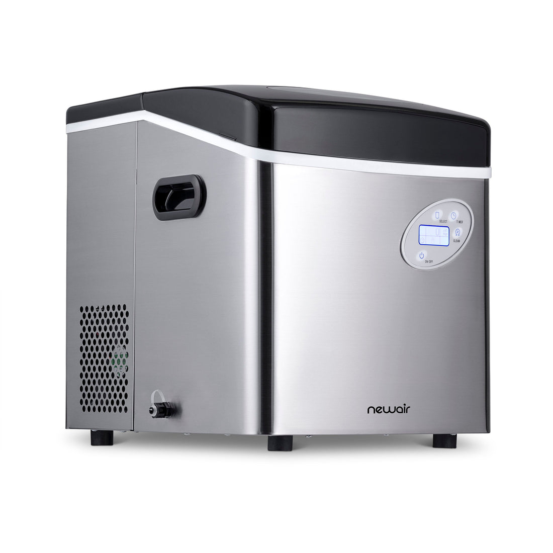 Newair Countertop Ice Maker, 50 lbs. of Ice a Day, 3 Ice Sizes and Easy to Clean BPA-Free Parts