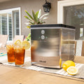 Newair Portable Ice Maker, 33 lbs. of Ice a Day with 2 Ice Sizes, BPA-Free Parts