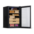 NewAir 400 Count Cigar Humidor, Climate Controlled with Opti-Temp™ - Crown Humidors