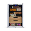 NewAir 400 Count Cigar Humidor, Climate Controlled with Opti-Temp™ - Crown Humidors