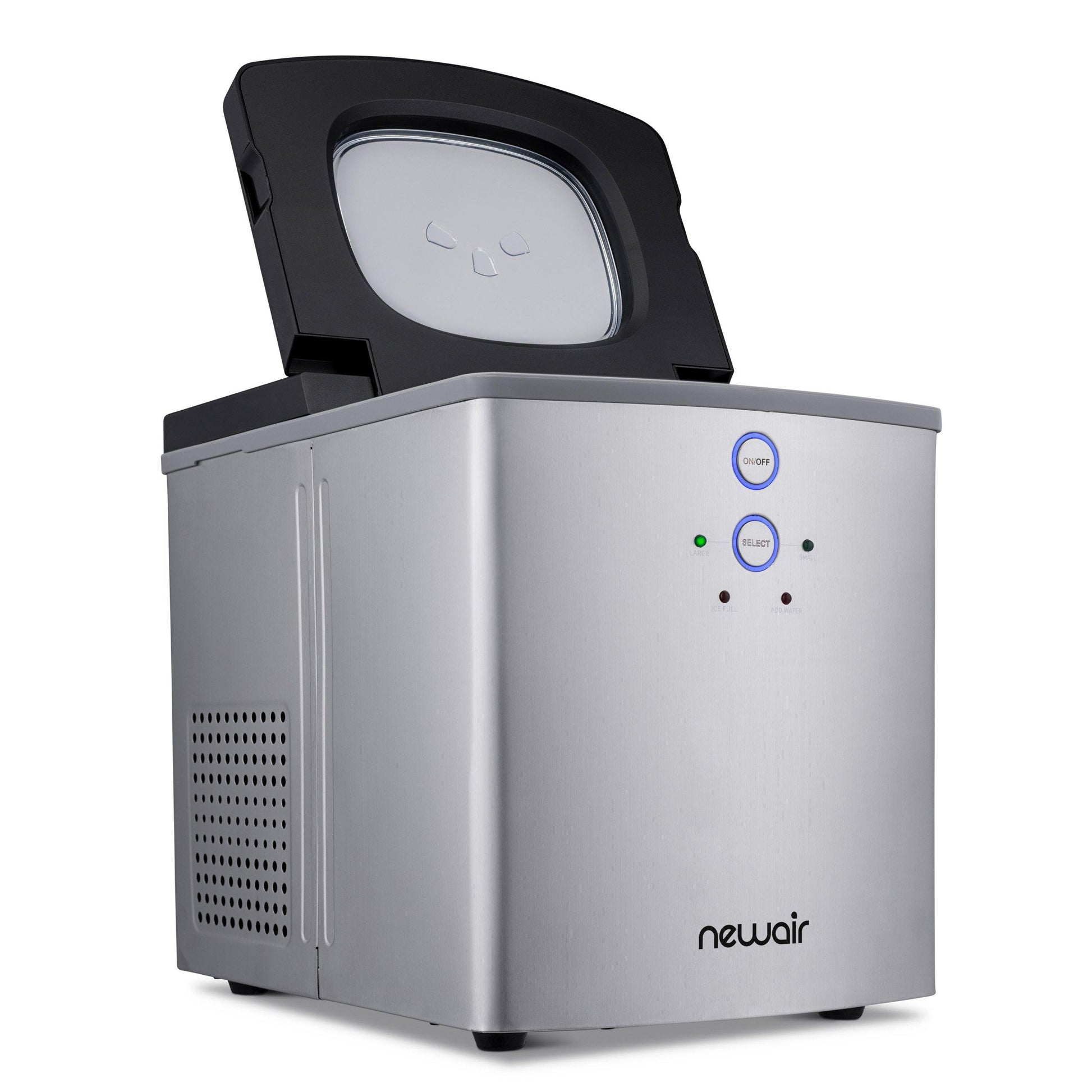 Newair Portable Ice Maker, 33 lbs. of Ice a Day with 2 Ice Sizes, BPA-Free Parts