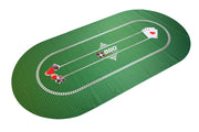 Portable Poker Party Mat - Green - Crown Humidors