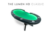 The Lumen HD Poker Table - Crown Humidors