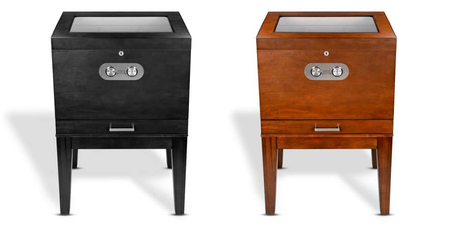 Quality Importers Balthazar End Table Humidor  500 - 1000 Ct.