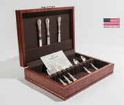 TRADITIONS Flatware Chest; Heritage CHERRY finish by American Chest - Crown Humidors