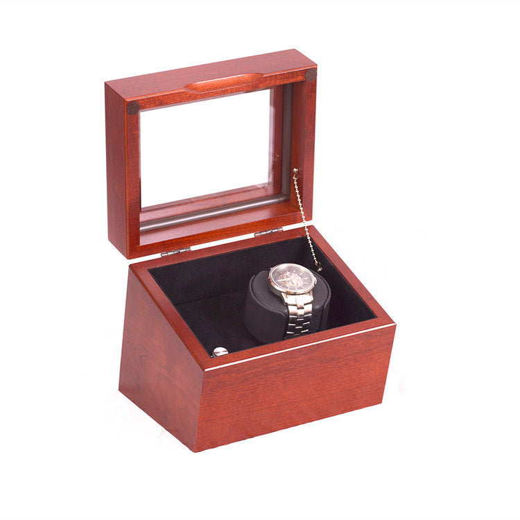 Brigadier Single Watch Winder Chest by American Chest - Crown Humidors