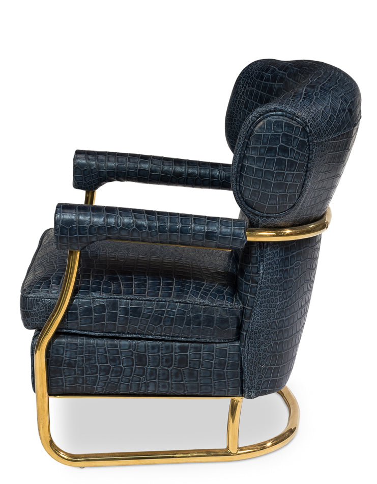 Santa Monica Arm Chair by Sarreid - Crown Humidors