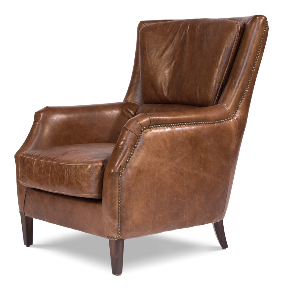 Baker Arm Chair by Sarreid - Crown Humidors