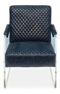 Just Look Acrylic Arm Chair, Blue by Sarreid - Crown Humidors