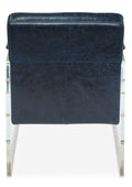 Just Look Acrylic Arm Chair, Blue by Sarreid - Crown Humidors