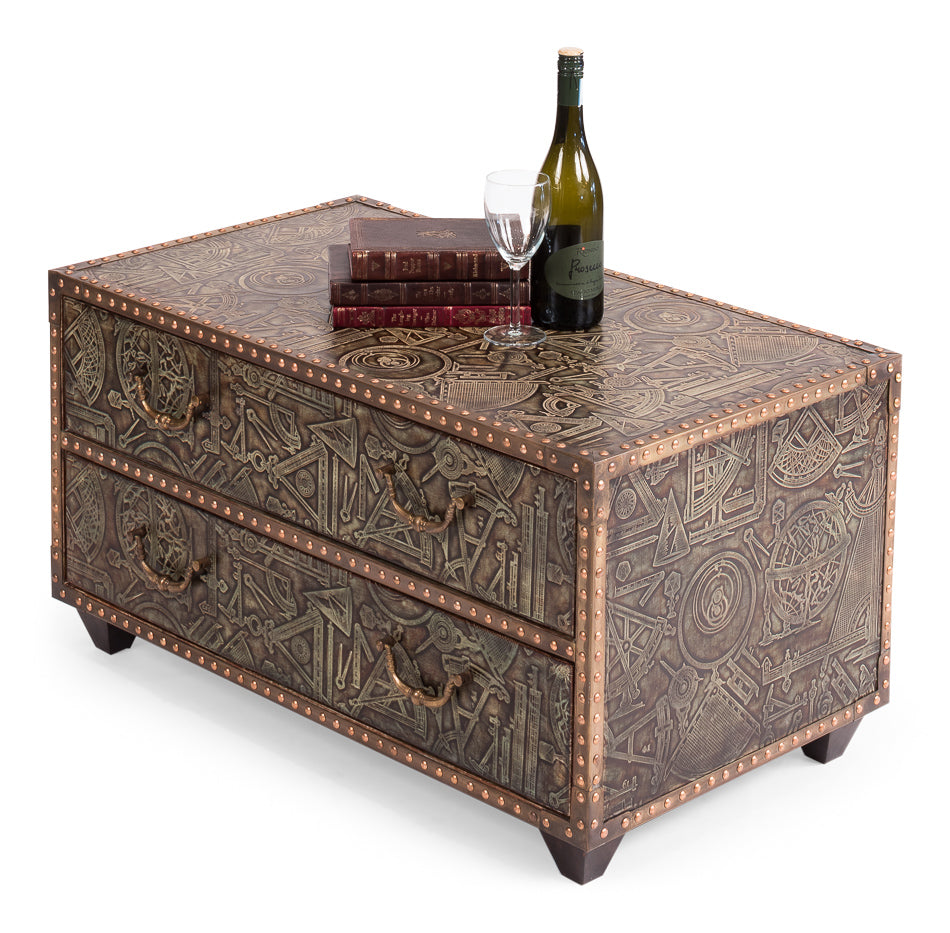 Galileo Chest/Coffee Table by Sarreid - Crown Humidors