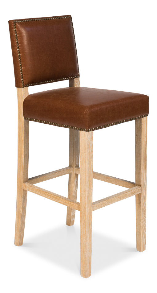 Drifter's Bar Stool by Sarreid - Crown Humidors