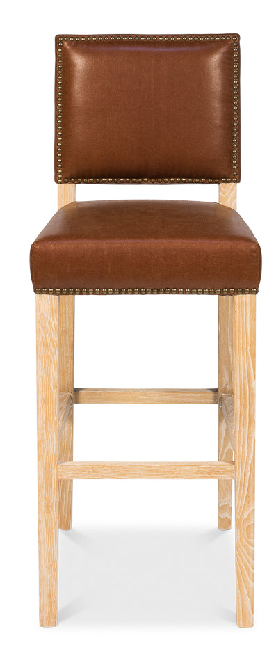 Drifter's Bar Stool by Sarreid - Crown Humidors