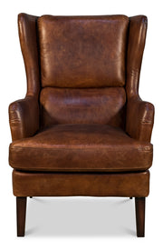 Elite Wing Lounge Chair by Sarreid - Crown Humidors