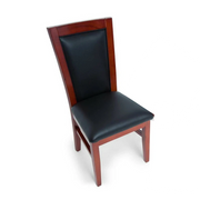 Classic Poker Table Chairs - Mahogany - Crown Humidors