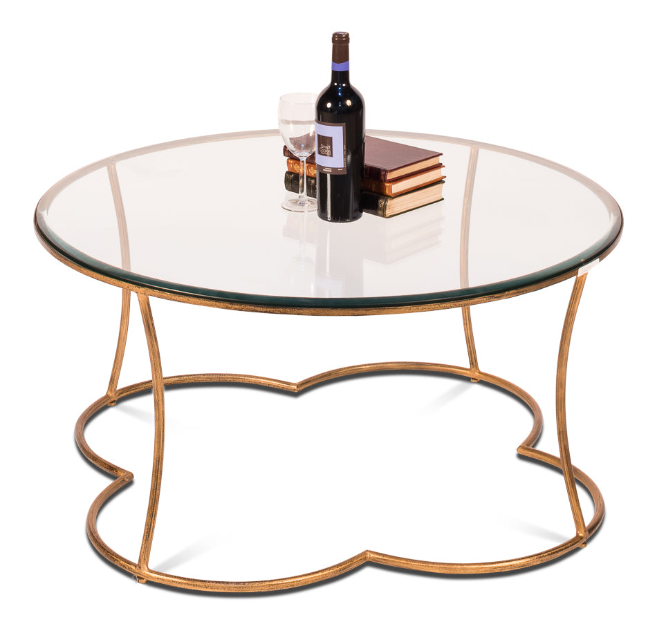 Clover Coffee Table by Sarreid - Crown Humidors