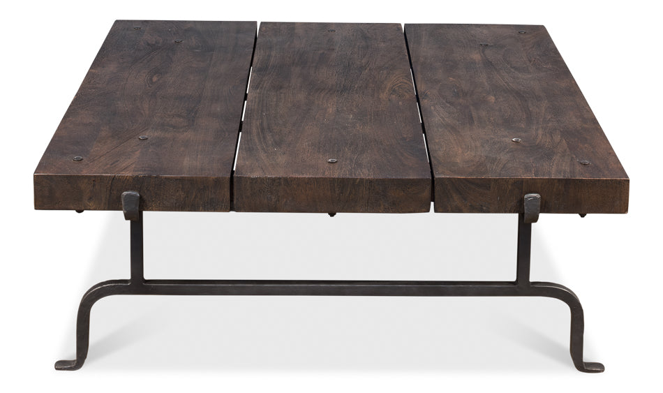 Blayne Coffee Table, Storm Cloud by Sarreid - Crown Humidors