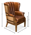 Marburg Chair by Sarreid - Crown Humidors