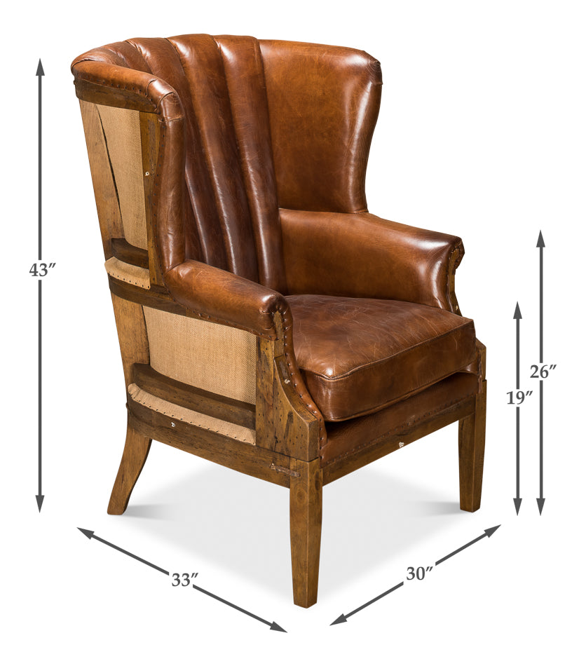 Marburg Chair by Sarreid - Crown Humidors