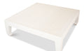 Classic Chinese Coffee Table, White by Sarreid - Crown Humidors