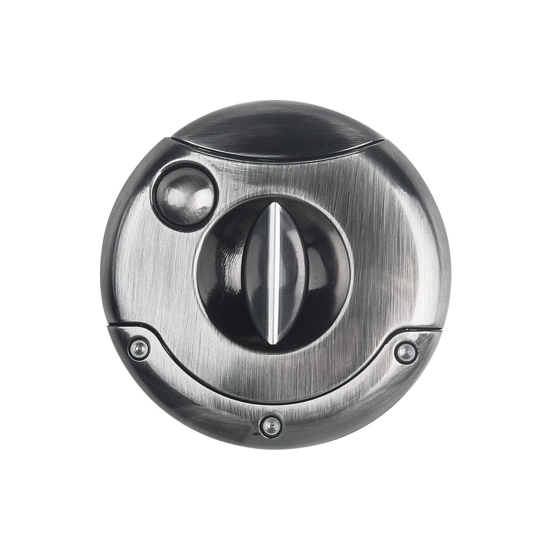 Visol V Sphere Gunmetal Cigar Cutter - Vcut20202