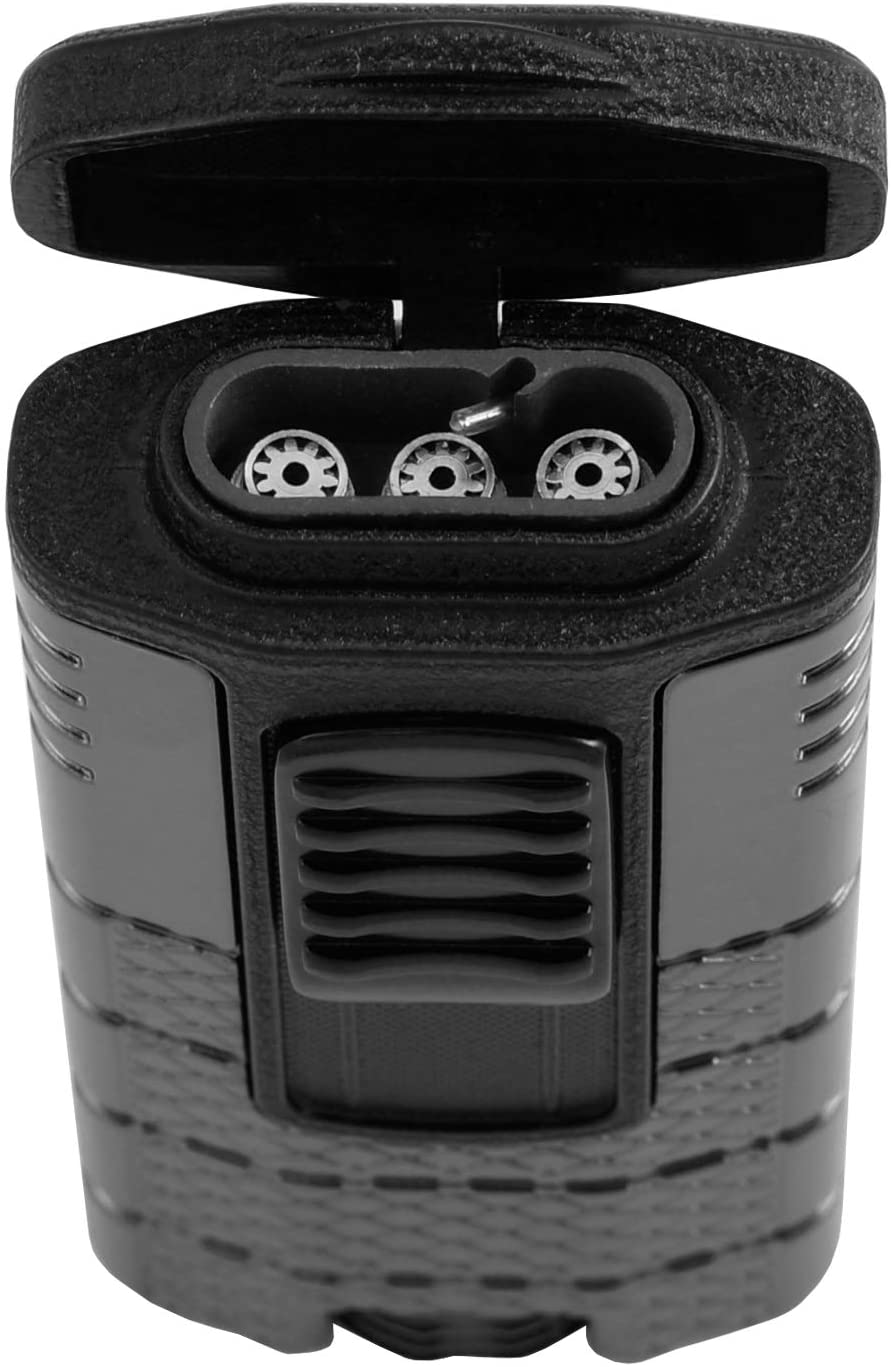 Xikar Tactical Triple Flame Lighter - Crown Humidors