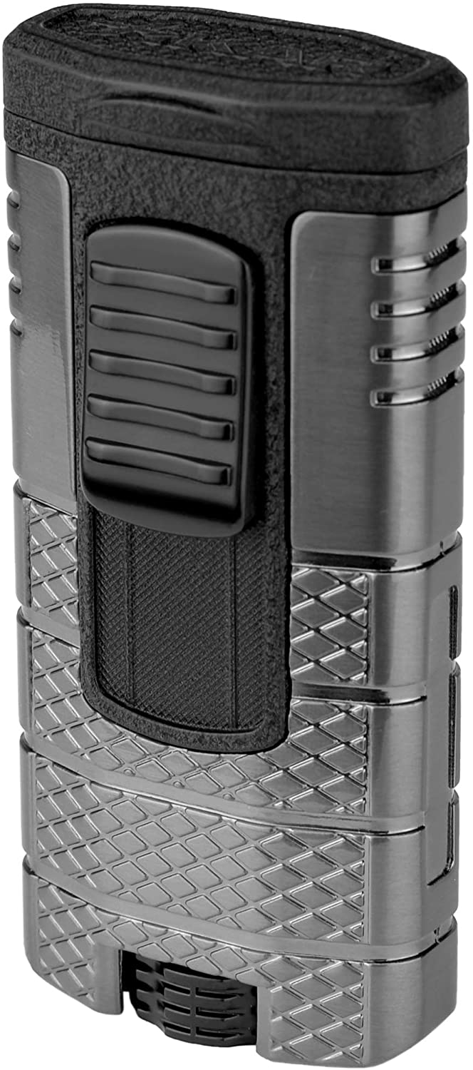 Xikar Tactical Triple Flame Lighter - Crown Humidors