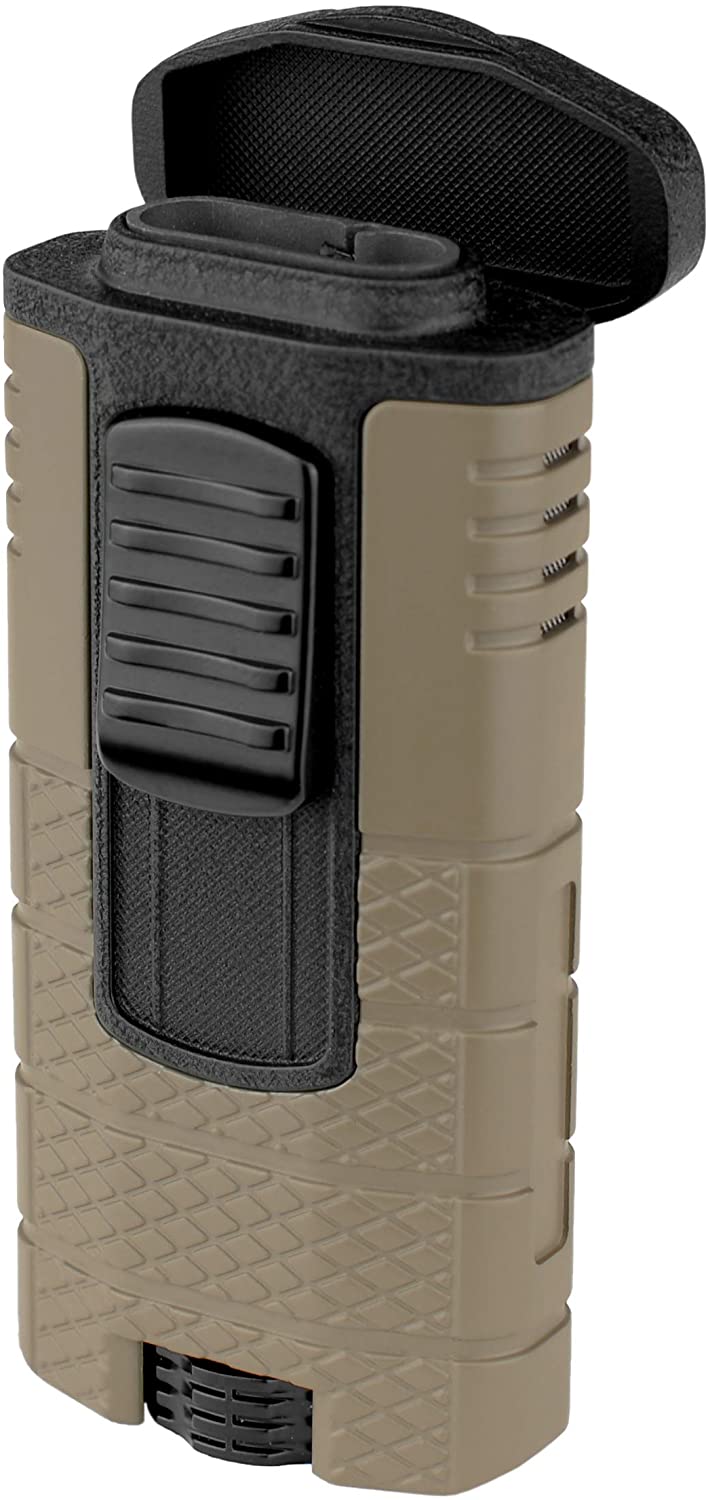 Xikar Tactical Triple Flame Lighter - Crown Humidors