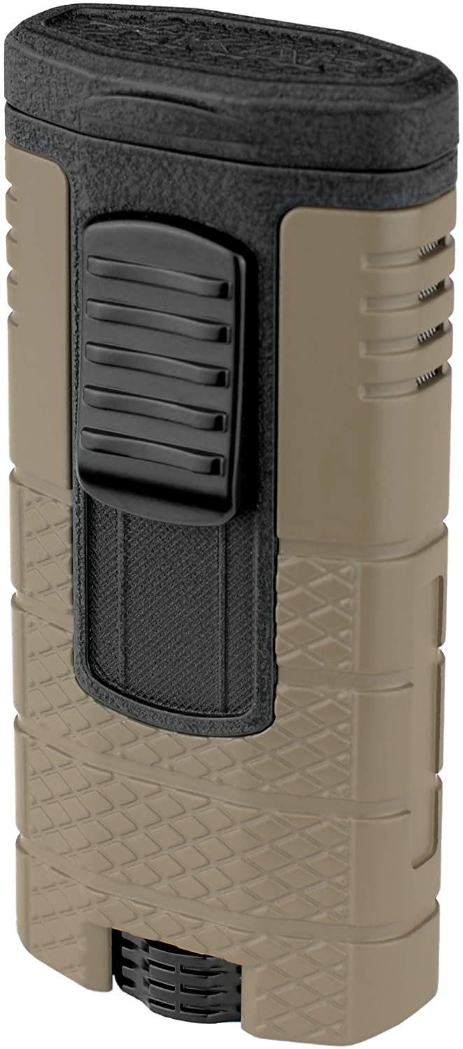 Xikar Tactical Triple Flame Lighter - Crown Humidors