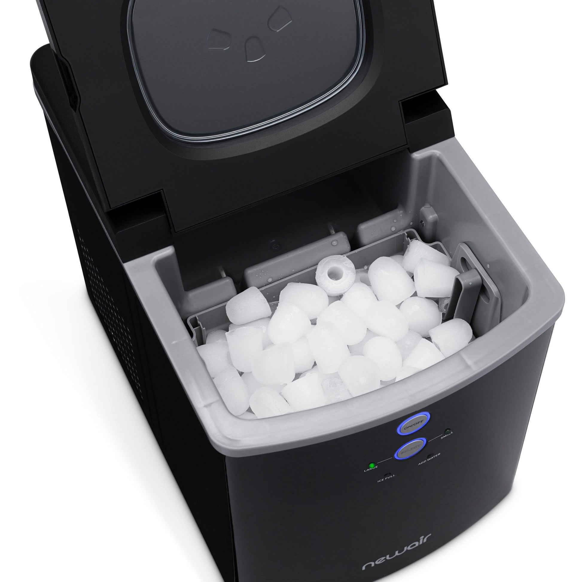 Newair Portable Ice Maker, 33 lbs. of Ice a Day with 2 Ice Sizes, BPA-Free Parts