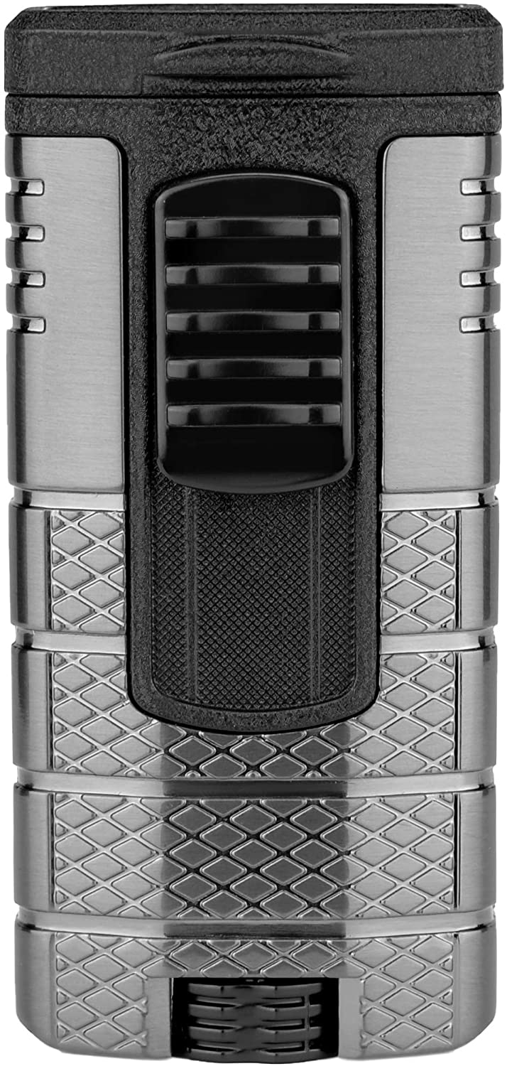 Xikar Tactical Triple Flame Lighter - Crown Humidors