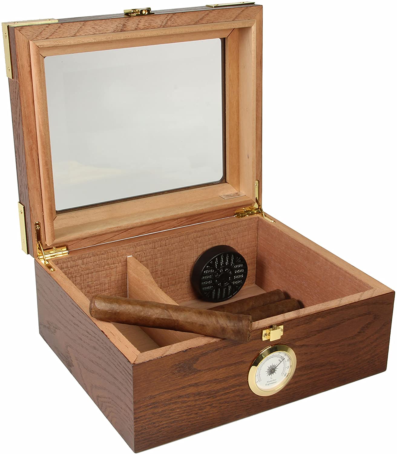 QualIty Importers Capri Elegant 60ct  Humidor - Crown Humidors