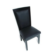 Classic Poker Table Chairs - Black Gloss - Crown Humidors