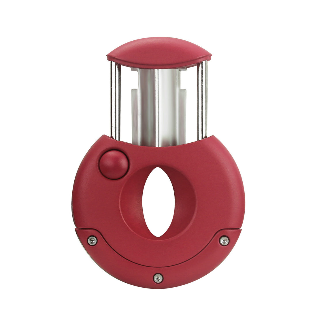 Visol V Sphere Red Cigar Cutter - Vcut20204