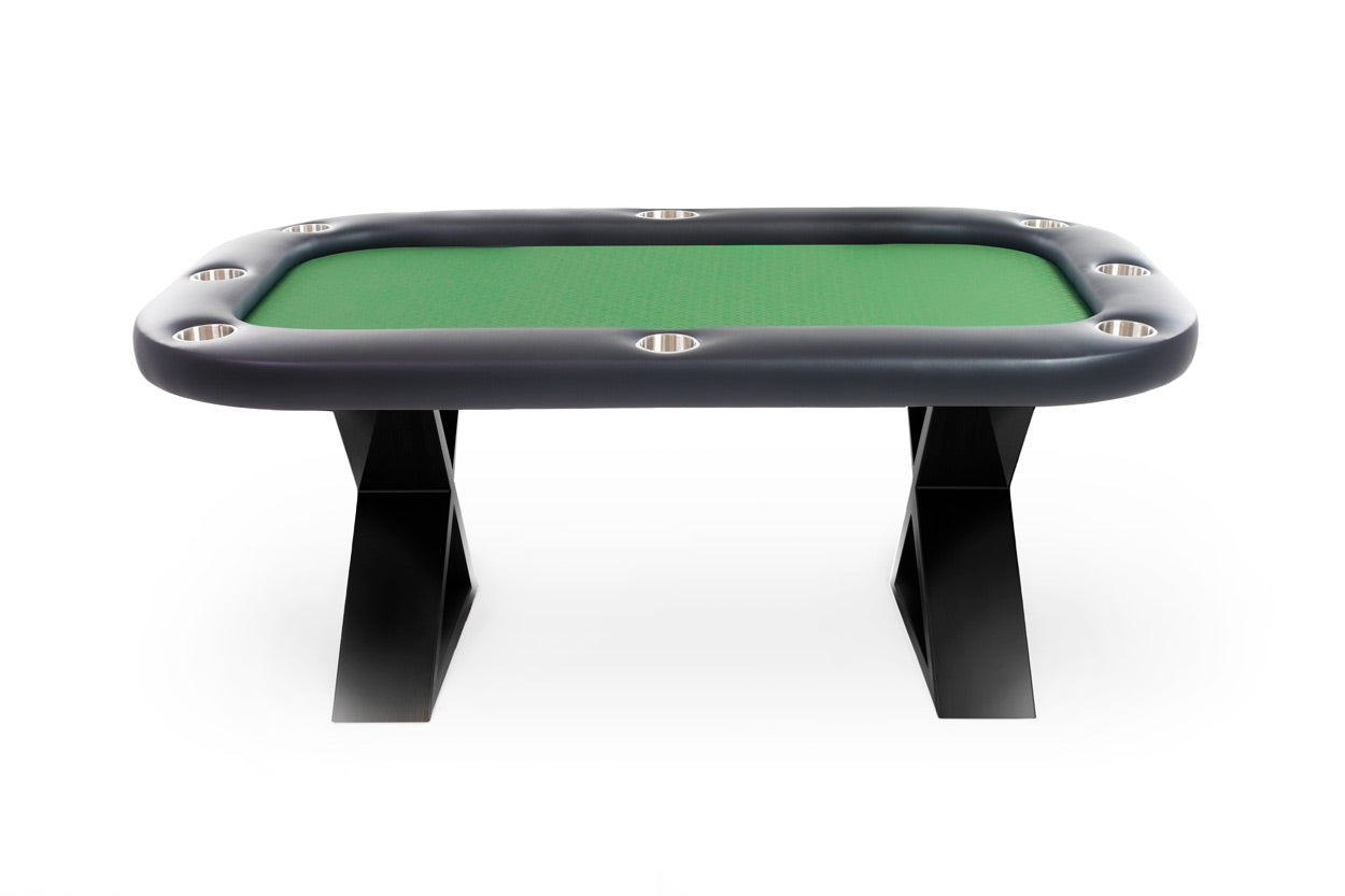 The Helmsley Poker Table With Matching Dining Top - Crown Humidors