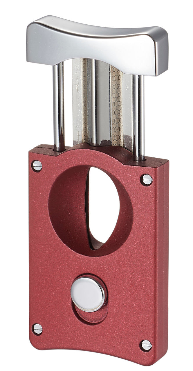 Visol Wedge V Cigar Cutter - Burgundy - Cacu137Bg