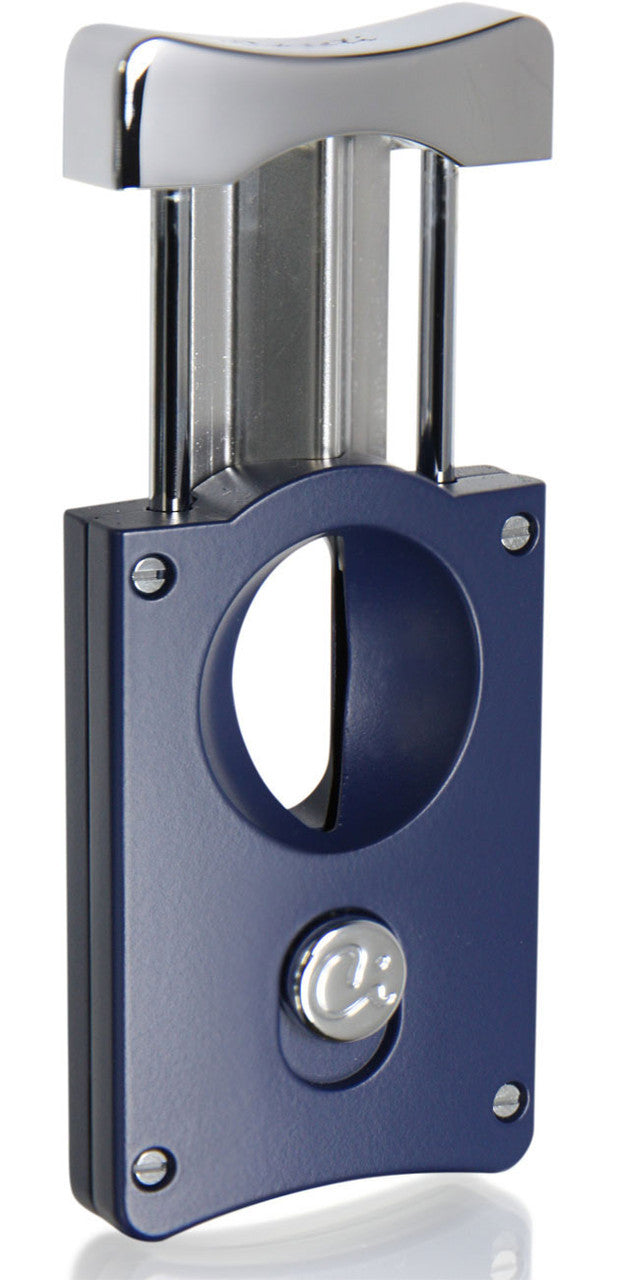 Visol Wedge V Cigar Cutter - Blue - Cacu137Bl