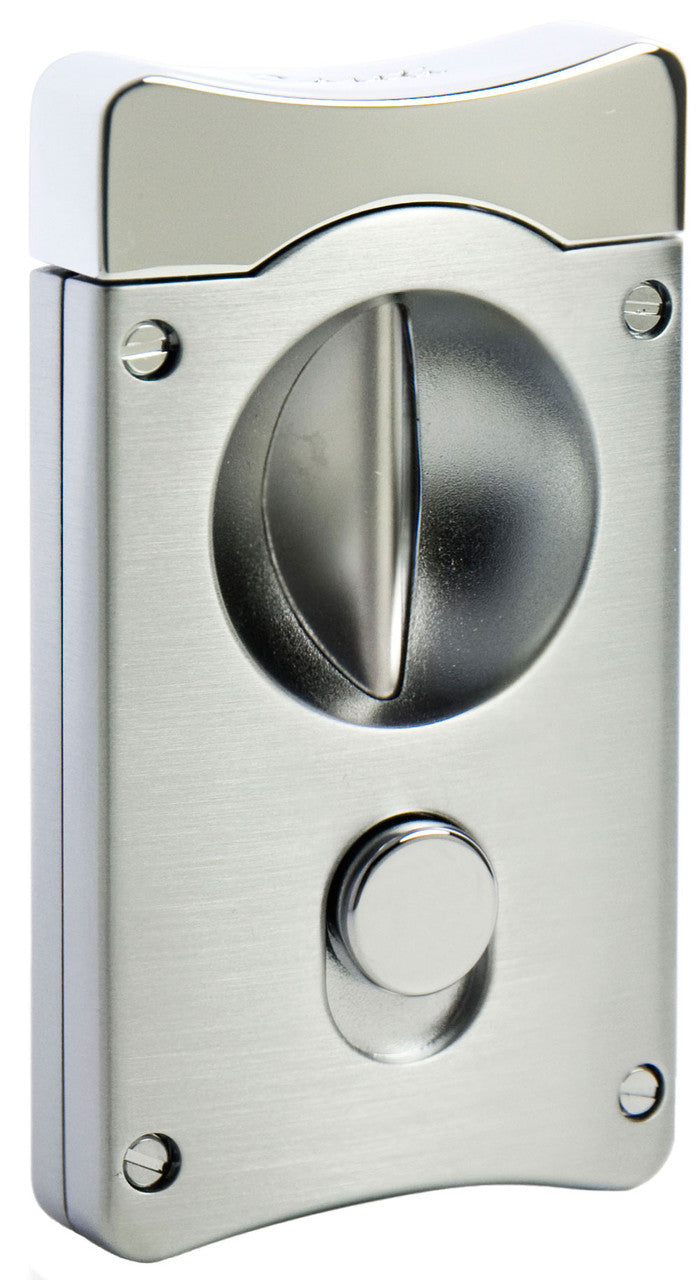 Visol Wedge V Cigar Cutter - Satin Chrome - Cacu137Cs