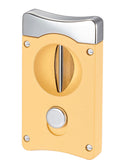 Visol Wedge V Cigar Cutter - Yellow - Cacu137Yl