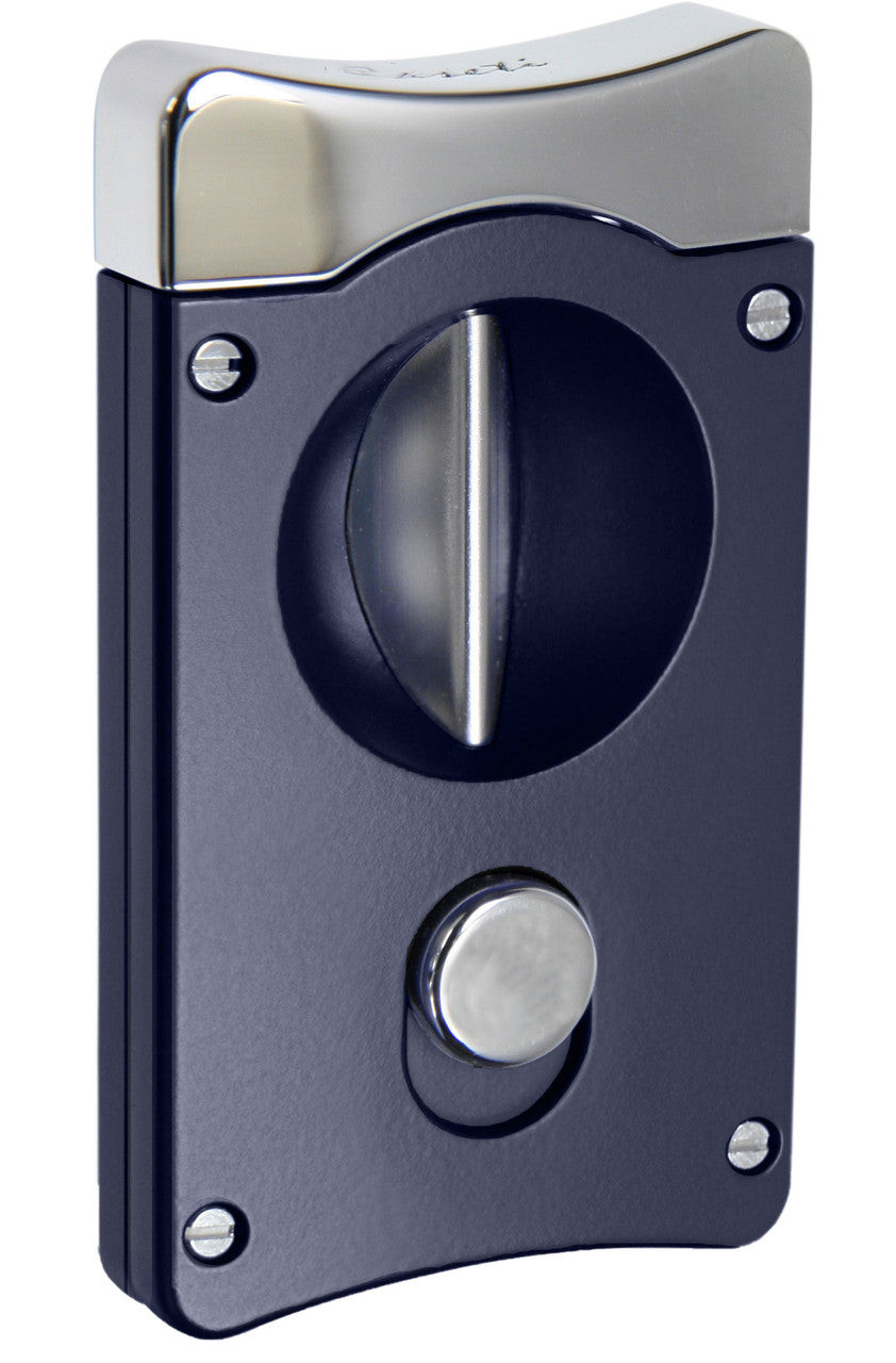 Visol Wedge V Cigar Cutter - Blue - Cacu137Bl