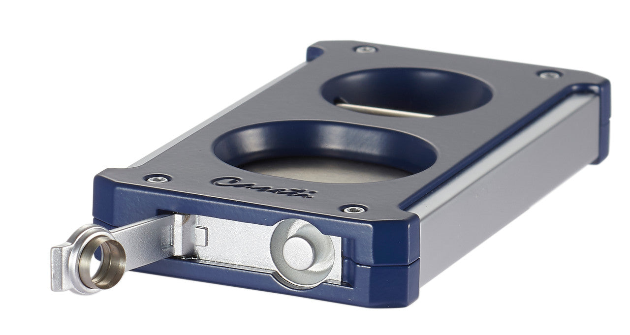 Caseti Trident 3 In 1 Navy Blue Cigar Cutter - Cacu140Bl