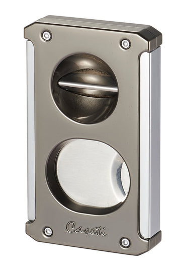 Caseti Trident 3 In 1 Gunmetal Cigar Cutter - Cacu140Gp