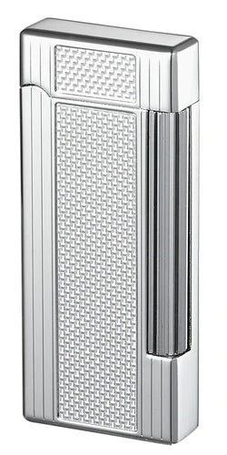 Caseti Ravensdale Flint Traditional Flame Lighter - White Carbon Fiber - Crown Humidors