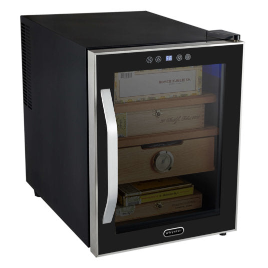 Whynter Elite Touch Control Stainless 1.2 cu.ft. Cigar Cooler Humidor - Crown Humidors