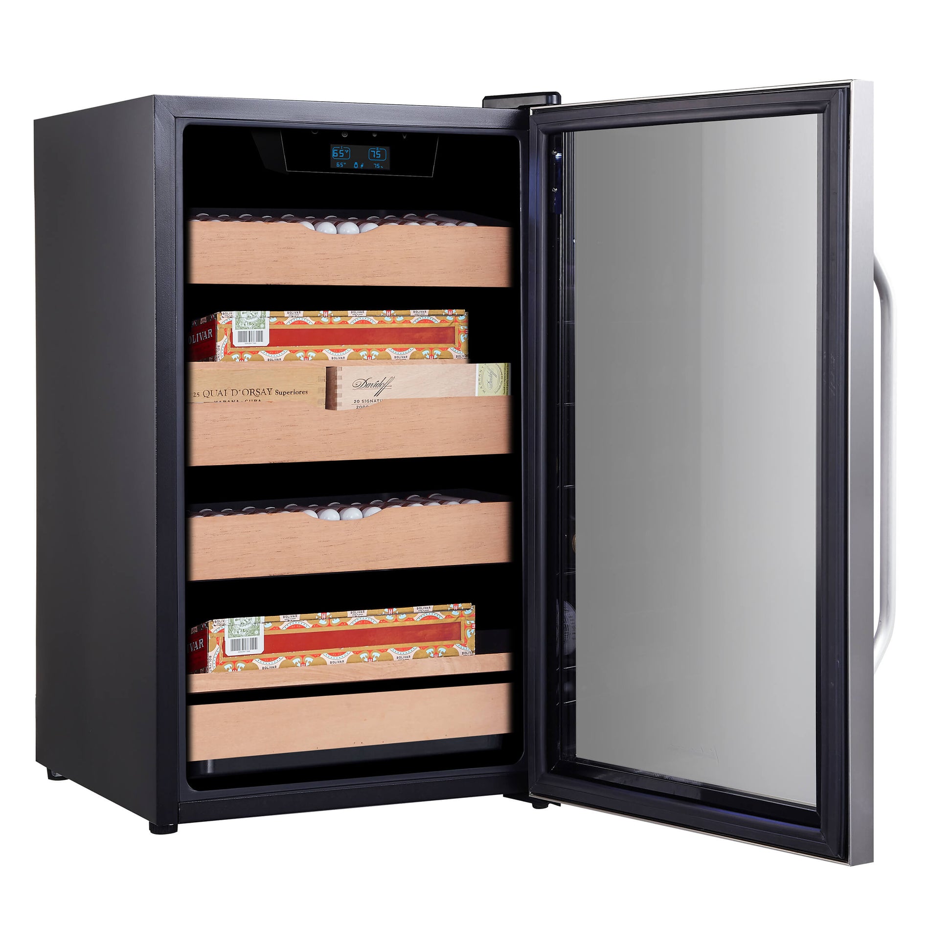 CHC-421HC Whynter 4.2 cu.ft. Electric Cigar Cabinet Cooler and Humidor - 400 Cigar ct - Crown Humidors