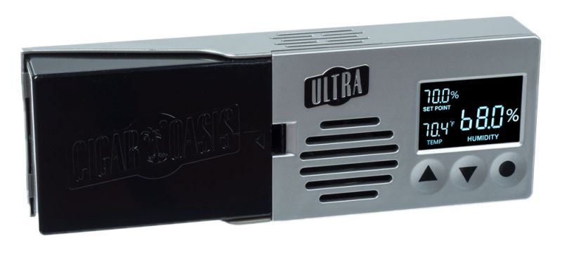 Cigar Oasis Ultra 3.0 - 50-100 ct Cigar Humidifier - Crown Humidors