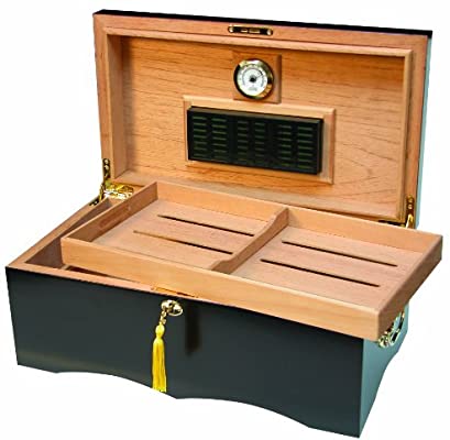 Quality Importers The Cordoba Desktop Humidor - 200 Cigar ct - Crown Humidors