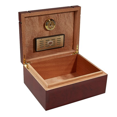 Craftsman's Bench Executive Highlander Humidor 100 Cigar Capacity - Crown Humidors