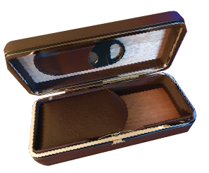 Csonka All Leather Traveler Cigar Case